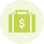 Green Briefcase icon